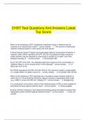   CHST Test Questions And Answers Latest Top Score.