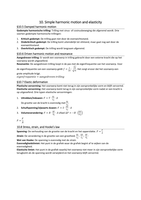 Hoofdstuk 10: Simple harmonic motion and elasticity