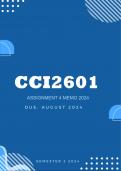 CIC2601 Assignment 4 2024| Due 2 Sept 2024