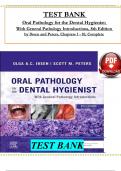 TEST BANK For Oral Pathology for the Dental Hygienist, 8th Edition by Ibsen and Peters,  All 10 Chapters Covered, Verified Latest Edition