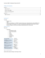 1ZM60 Summary SNP Lectures 7-8 slides   articles