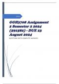 GGH3708 Assignment 2 Semester 2 2024 (591582) - DUE 23 August 2024