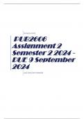 PUB2606 Assignment 2 Semester 2 2024 - DUE 9 September 2024