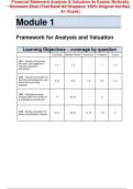 Test Bank for Financial Statement Analysis & Valuation 4th Edition By Easton McAnally Sommers Zhan (All Chapters, 100% Original Verified, A+ Grade)