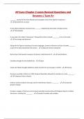 AP Euro Chapter 2 exam Revised Questions and Answers / Sure A+