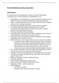 Essay Plans Unit 4 ECON4 - Economics: The International Economy 