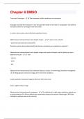 Chapter 6 DMSO Questions And Answers Graded A+