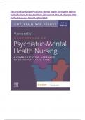 Varcarolis Essentials of Psychiatric Mental Health Nursing 5th Edition by Chyllia Dixon Fosbre Test Bank | Chapters 1-28 | All Chapters With Verified Answers| Rated A+ 2023/2024