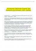 Journeyman Electrician Certification bundled exam 2024.