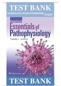 TEST BANK For Porth's Essentials of Pathophysiology 5th Edition by Tommie L. Norris , ISBN: 9781975107192|COMPLETE TEST BANK| Guide A+