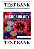 TEST BANK Microbiology for the Healthcare Professional, 3rd Edition By Karin C. VanMeter & Robert J. Hubert, ISBN: 9780323757041 |All Chapters 1 - 25 Verified||Complete Guide A+| 