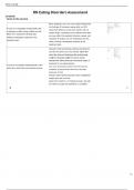 RN Eating Disorders Assessment  Terms in this set (24)    A nurse in an outpatient mental health clinic is assessing a client during a follow-up visit. Select the 5 assessment findings that indicate a therapeutic response to the treatment plan.	When analy