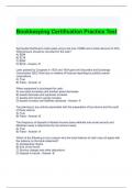 Bookkeeping Certification Practice Test-solved