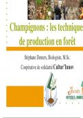 Livre pratique sur la culture des champignons