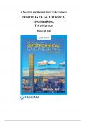 Instructor's Solution Manual for Principles of Geotechnical Engineering, 10th Edition