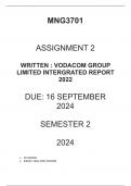 MNG3701 ASSIGNMENT 2 ( Semester 2-2024) Detailed Answers