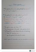 Mathematics A-level notes