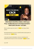 CRCR Certification Bundle Pack. 