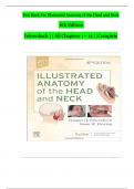 TEST BANK For Illustrated Anatomy of the Head and Neck 6th Edition by Margaret J. Fehrenbach, Susan W. Herring | Verified Chapters 1 - 12 | Complete Newest Version