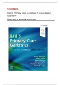 Test Bank-  Ham's Primary Care Geriatrics: A Case-Based Approach 7th Edition (  Gregg A. Warshaw, 2021) , Chapter 1-54 || All Chapters || Latest Edition