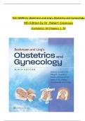 TEST BANK for Beckmann and Ling’s Obstetrics and Gynecology, 9th Edition by Casanova, All 50 Chapters Covered, Verified Latest Edition