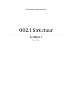 OO Structuur Leertaak