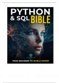 Python and SQL Bible