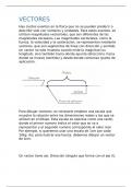 apuntes sobre el tema de vectores