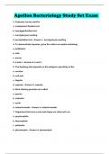 Apollon Bacteriology Study Set Exam 