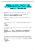 2024 DBIA EXAM 1 WITH HIGH RECOMMENDED QUESTIONS 100% CORRECT ANSWERS