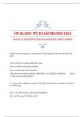 HRB |H&R BLOCK BUNDLED EXAMS WITH GUARANTEED ACCURATE SOLUTIONS