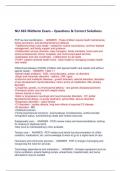 NU 665 Midterm Exam – Questions & Correct Solutions