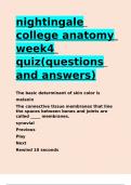 nightingale college anatomy week4 quiz(questions and answers).