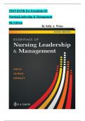 TEST BANK For Essentials Of Nursing Leadership & Management 8th Edition By Sally A. Weiss|| NEWEST UPDATE 2024