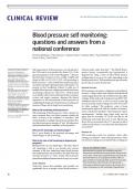 Blood pressure self monitoring: questions and answers from a national conference