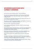 INTERVIEW QUESTIONS WITH CORRECT ANSWERS