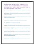 FLORIDA FIRE INSTRUCTOR 1 EXAM 2023-2024  ACTUAL EXAM 300 QUESTIONS AND CORRECT  DETAILED ANSWERS WITH RATIONALES (VERIFIED  ANSWERS) |ALREADY GRADED A 