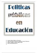 Políticas educativas en el gobierno macrista 