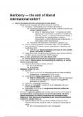 Lecture notes introduction to international relations  