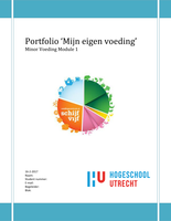 Opdracht M1 Portfolio - Mijn voedingspatroon