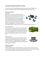 P1 describe the technologies required for e-commerce