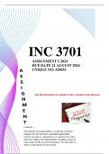 INC3701 Assignment 5 2024 (complete answers) distinction guaranteed