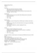 Washington and Leaver Chapter 17 Radiation Therapy Notes