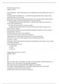 Washington and Leaver Chapter 23 Radiation Therapy Notes