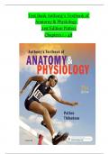 TEST BANK For Anthony’s Textbook of Anatomy and Physiology, 21st Edition by Patton, Verified Chapters 1 - 48, Complete Newest Version