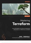 Mastering Terraform: A practical guide to building and deploying infrastructure on AWS, Azure, and GCP