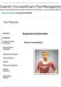 Tanner Bailey Pain Management Shadow Health Focused Exam- Transcript