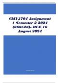 CMY3704 Assignment 1 Semester 2 2024 (669526)- DUE 16 August 2024