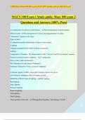 MACS 100 Exam 1 Study guide, Macs 100 exam 2 Questions and Answers (100% Pass)