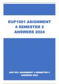 EUP1501 ASIGNMENT 4 SEMESTER 2 ANSWERS 2024